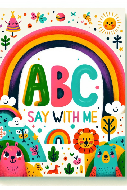 Kniha A,B,C _ Say With Me! James Geier
