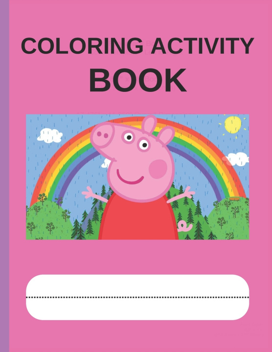 Kniha COLORING ACTIVITY Nistor Tina