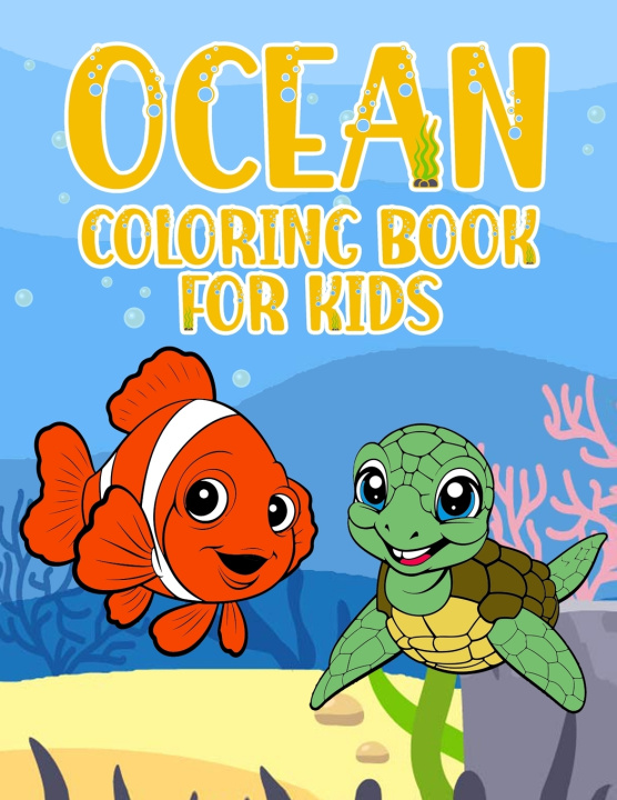 Kniha Ocean Coloring Book for Kids Graeme Woods