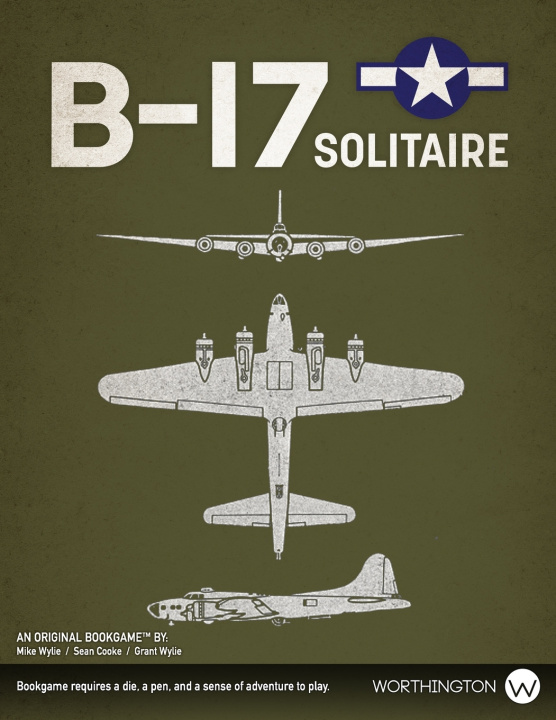 Kniha B-17 Solitaire Sean Cooke
