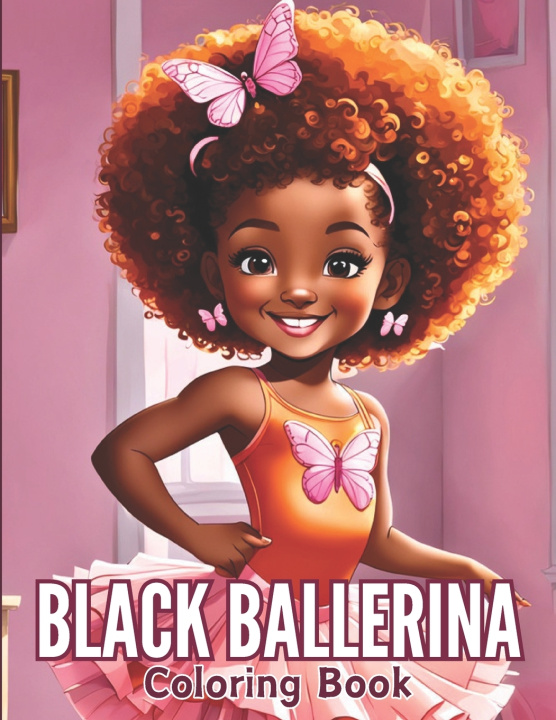 Kniha Black Ballerina Coloring Book Marilyn Glover