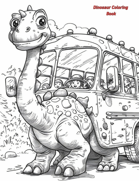 Könyv Dinosaur Coloring Book Color Me J