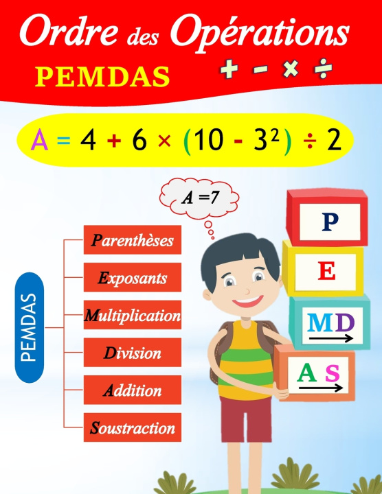 Boek Ordre des opérations ( PEMDAS) HASSAN AGHLYAS