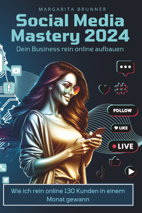Kniha Social Media Mastery 2024 Margarita Brunner