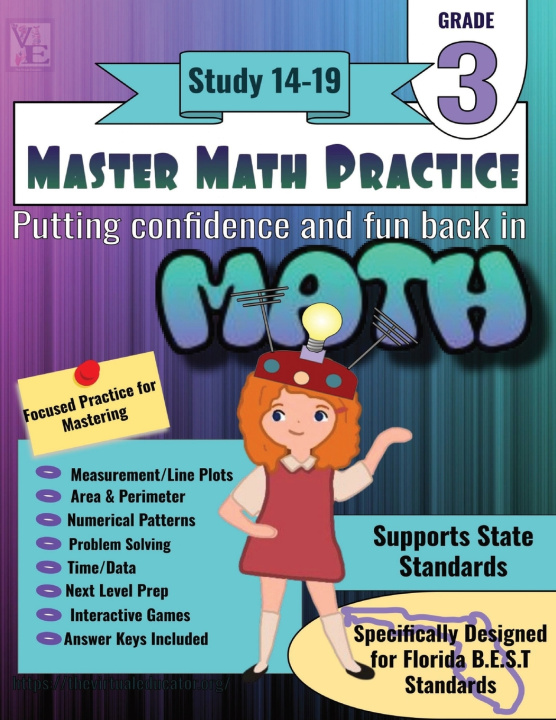 Könyv Master Math Practice-3rd Grade MAed MBA Georgia R. Davis