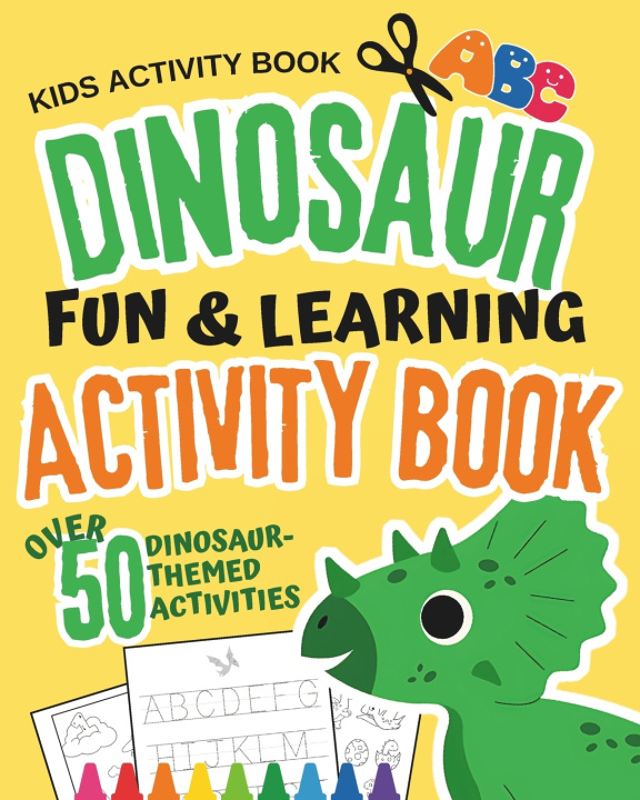 Kniha Dinosaur Fun + Learning Activity Book Active Tot