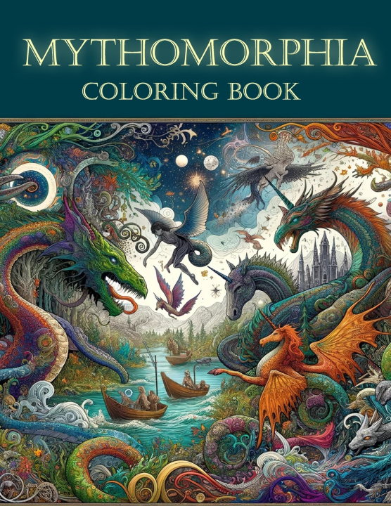 Buch Mythomorphia Coloring Book Estelle Dunn Art
