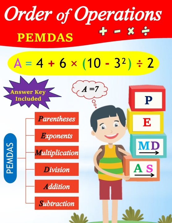 Kniha Order of Operations (PEMDAS) HASSAN AGHLYAS