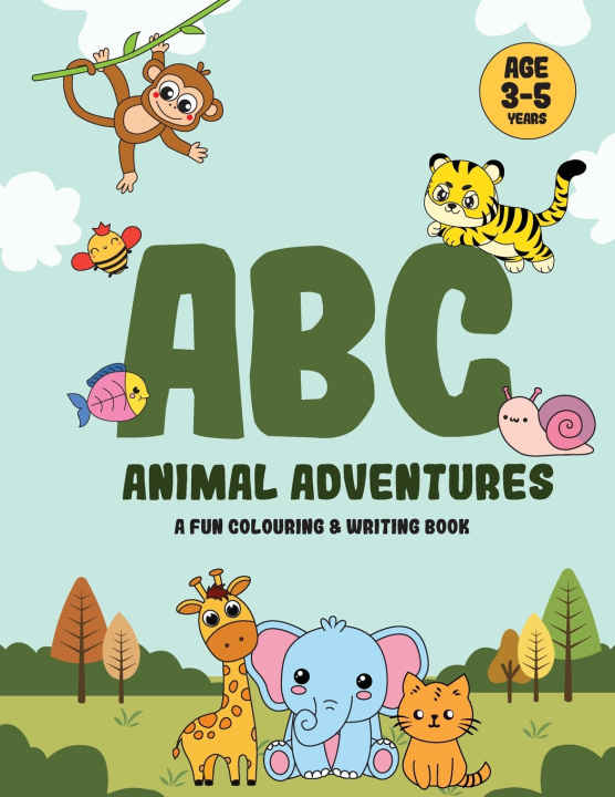 Kniha ABC Animal Adventures Prerna Sanket Shirodkar