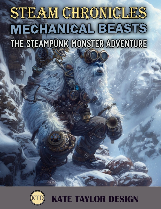 Kniha Mechanical Beasts Kate Taylor Design
