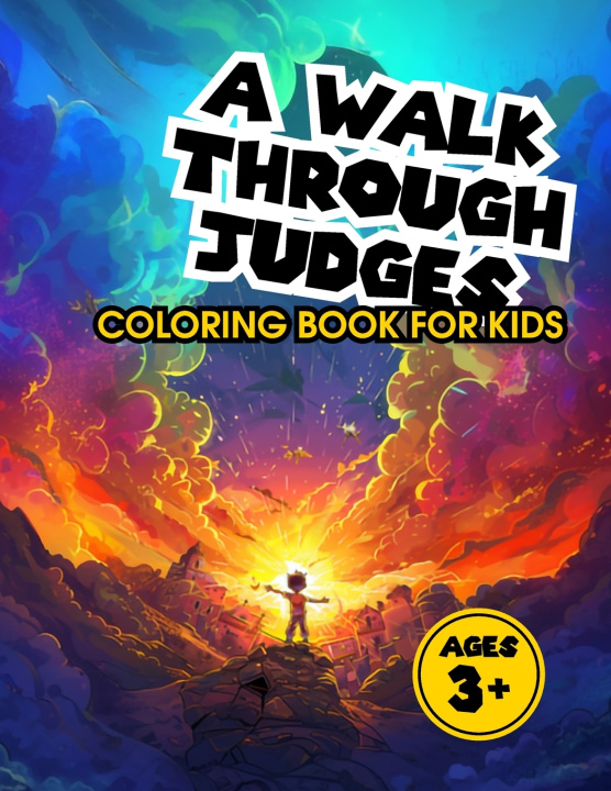 Kniha A Walk Through Judges | Christian Coloring Book for Kids Tyler Woodruff