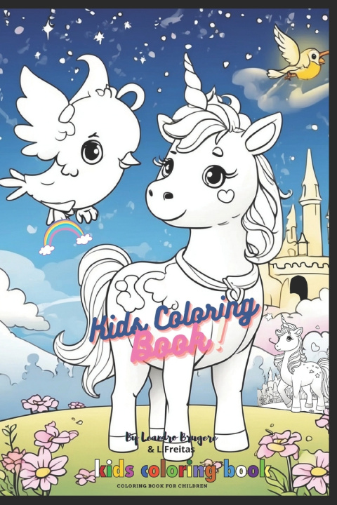 Kniha Kids coloring book Leandro FREITAS