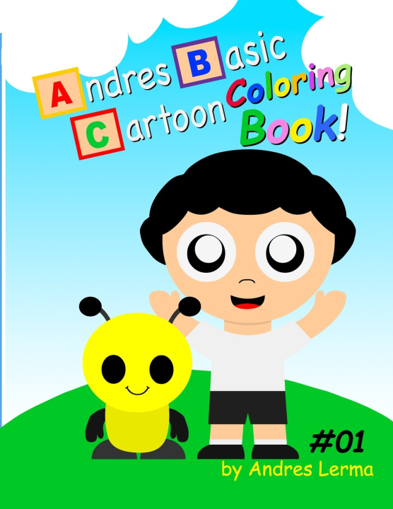 Könyv Andres Basic Coloring Book Andres Lerma