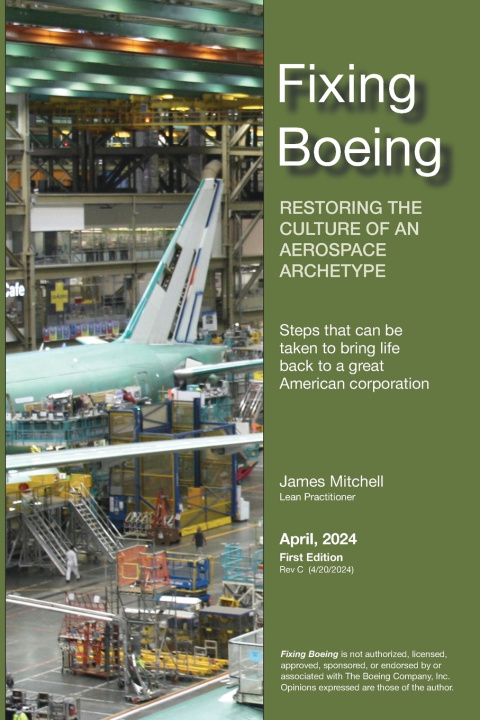Kniha Fixing Boeing James Mitchell