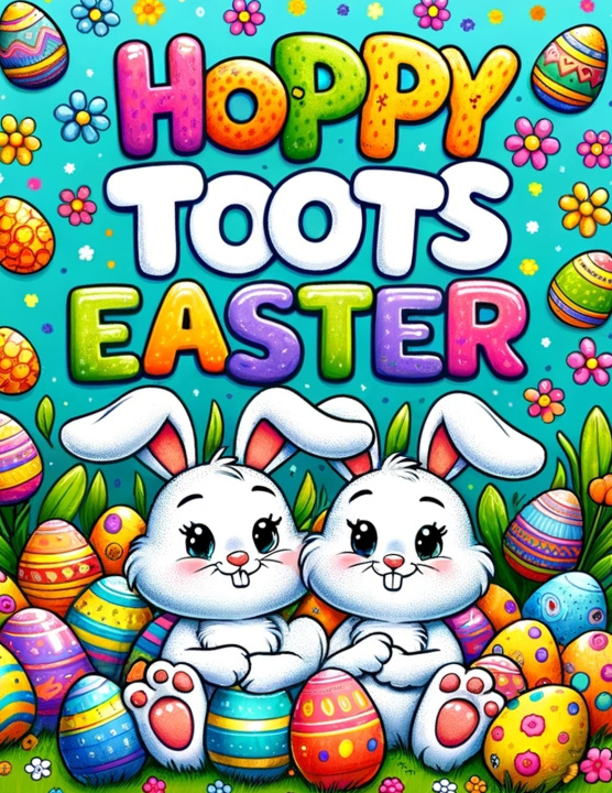 Kniha Hoppy Toots Easter Clayton Lane Art