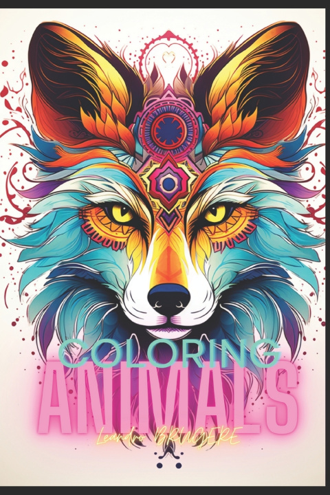 Kniha Coloring Animals Leandro FREITAS