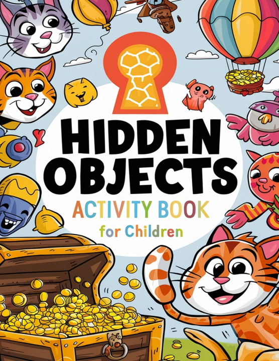 Kniha Hidden Objects Activity Book Assia Robert
