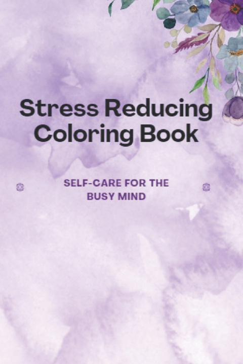 Kniha Stress Reducing Coloring Book Tackla Lowo