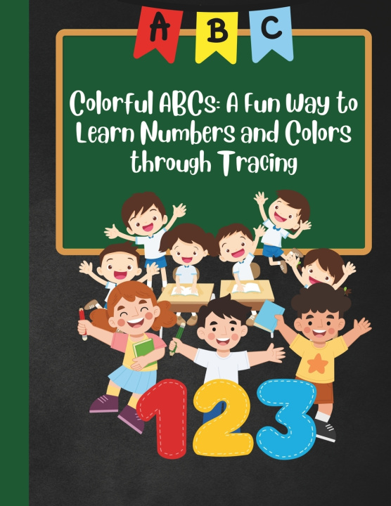Knjiga Colorful abc's learning book for kids Devoted Designs