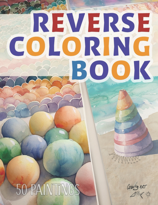 Kniha Reverse Coloring Book Paul Coty