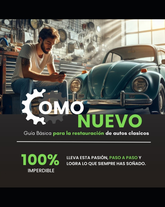 Libro Guia Basica para la restauracion de autos clasicos Marcelo Pesci