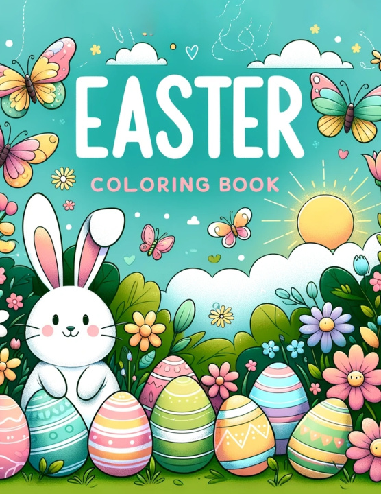 Knjiga Easter coloring book Henry Chapman Art