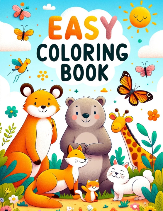 Kniha Easy Coloring book Dave Schultz Art