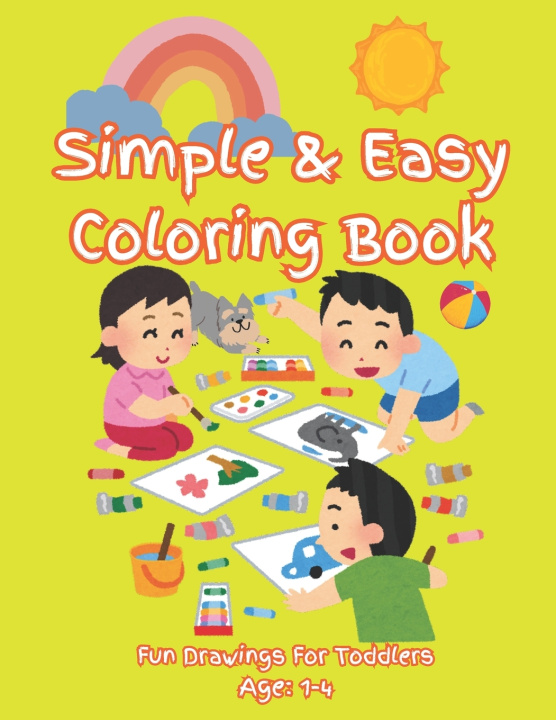 Kniha Simple & Easy Coloring Book The BarBai