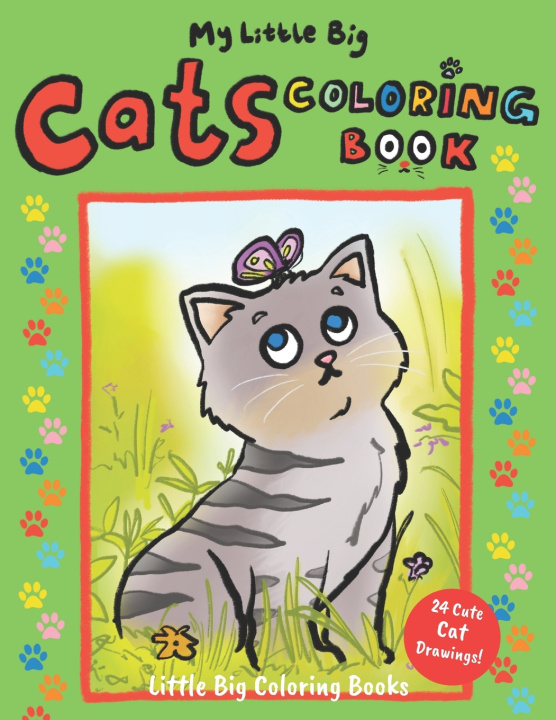 Libro My Little Big - Cats Coloring Book Little Big Books
