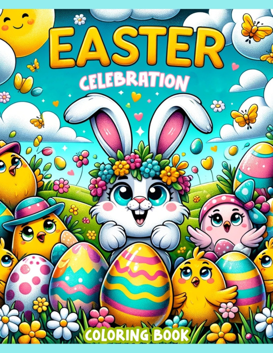 Kniha Easter Celebration Coloring book Ruby Pierce Art