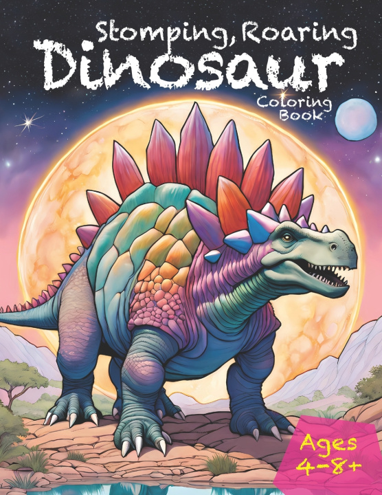 Knjiga Dinosaur Coloring Book Flying Lizard