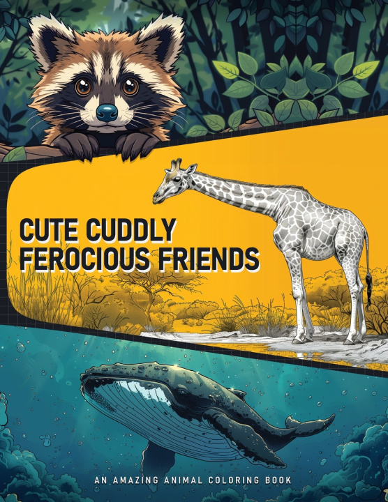 Knjiga Cute Cuddly Ferocious Friends Bobby Ricci