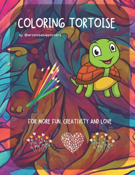 Kniha Coloring Book Tortoise Artemisa supporters