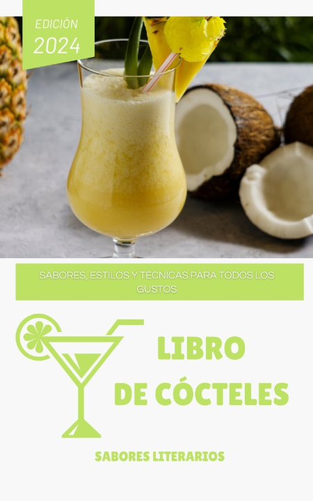 Kniha Libro de Cócteles Sabores Literarios