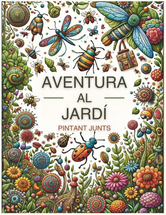 Libro Aventura al jardí. Pintant junts Jordi Abir