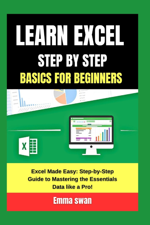 Kniha learn excel step by step basics for beginners Emma Swan