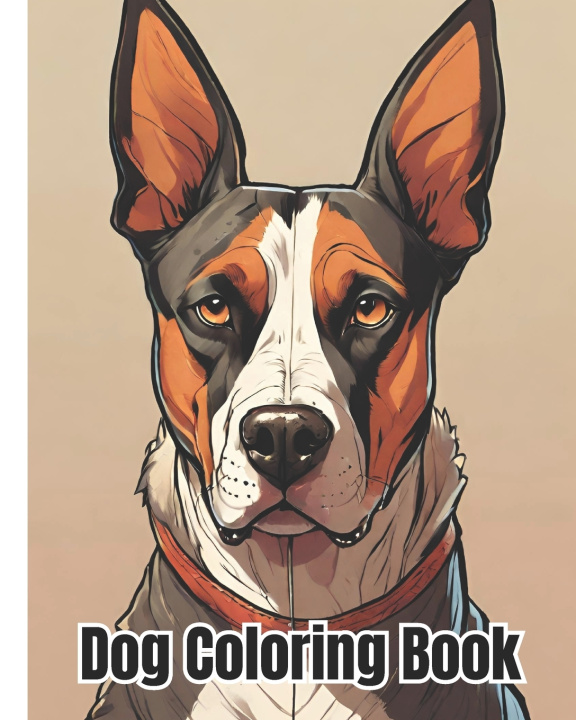 Kniha Dog Coloring Book For Kids Dana Nguyen