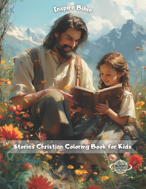 Libro Inspire Bible Stories Christian Coloring Book for Kids Al&Vy Published