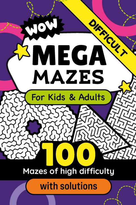 Libro Mega Mazes Book of Great Labyrinths to Solve for Smart Kids and Adults Aceg Pages