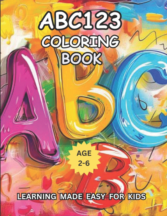Knjiga ABC123 Coloring Book I.H.T. Publishing