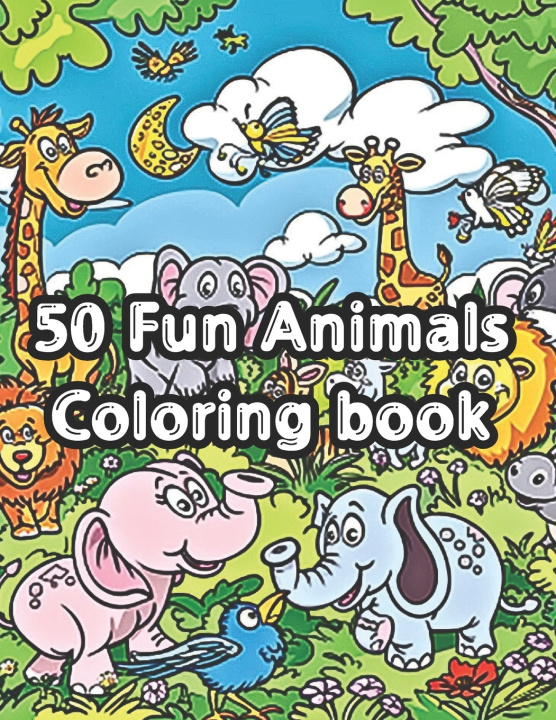 Knjiga 50 Fun Animals Kim Rina
