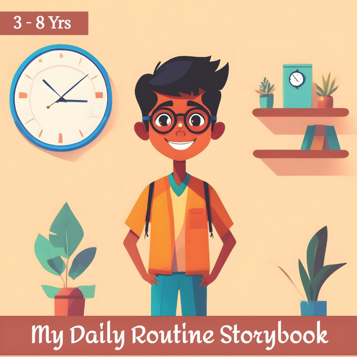 Kniha My Daily Routine Storybook Sayali Bhave