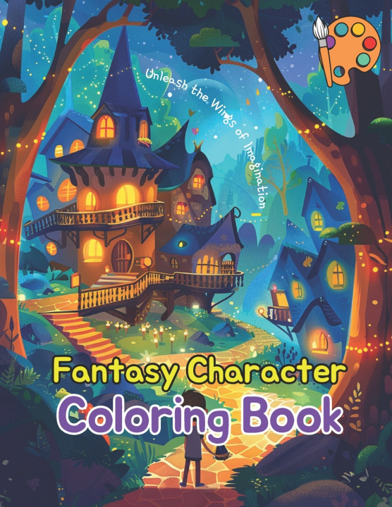 Könyv Fantasy Character Coloring Book Kim Minhee