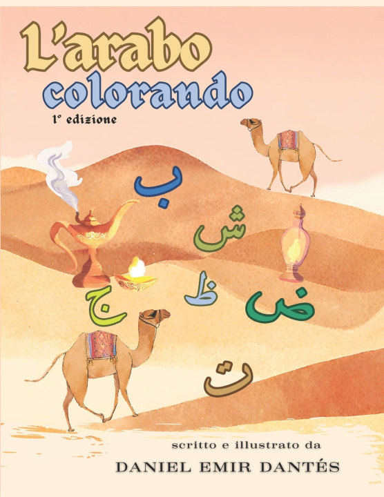 Kniha L'arabo colorando Daniel Emir Dantés