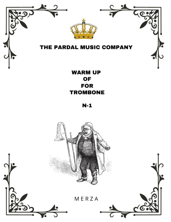 Kniha WARM UP OF FLEXIBELITY FOR TROMBONE N-1 Jose Pardal