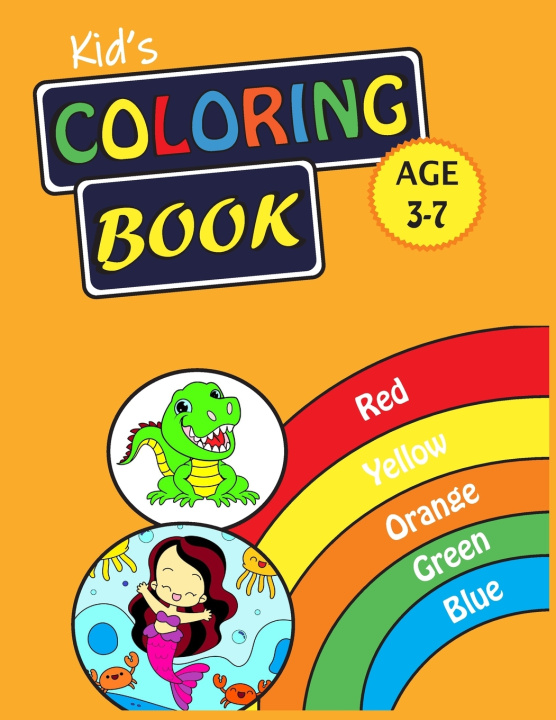 Libro Kid's Coloring Book | 3-7 years Kid's Coloring Book Pushpa Prajapati