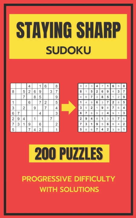 Kniha Staying Sharp Sudoku JoyFocus Books