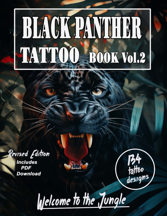Libro Black Panther Tattoo book Vol.2 Alex Mets