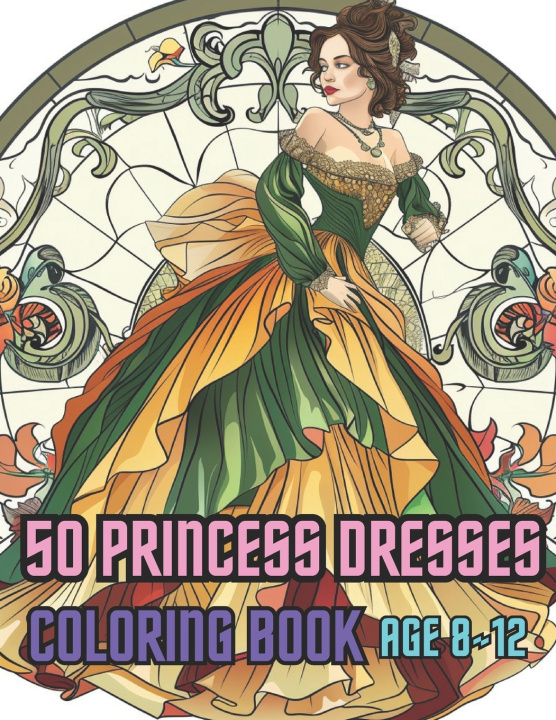 Kniha coloring book for kids 8~12 Jinmi Kang