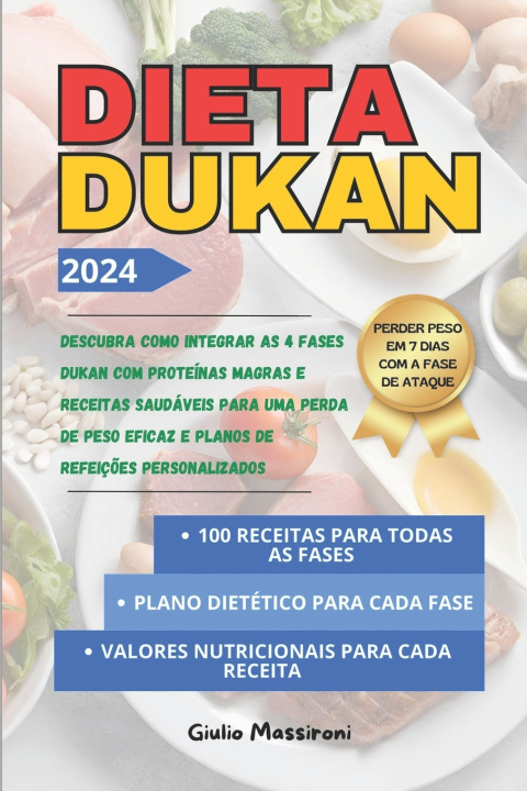Livro Dieta Dukan Giulio Massironi